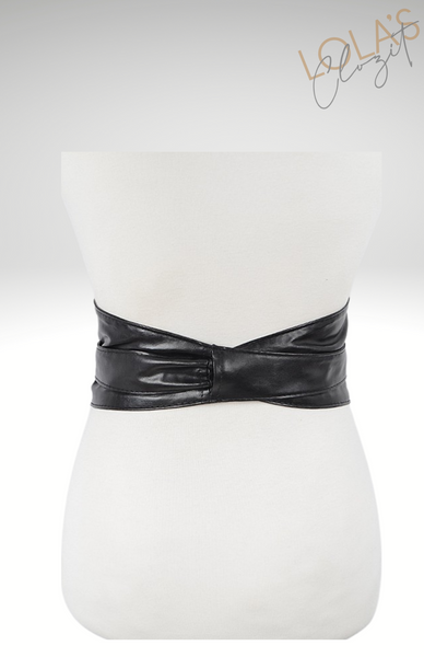 Wrap Me with Love Leather Belt