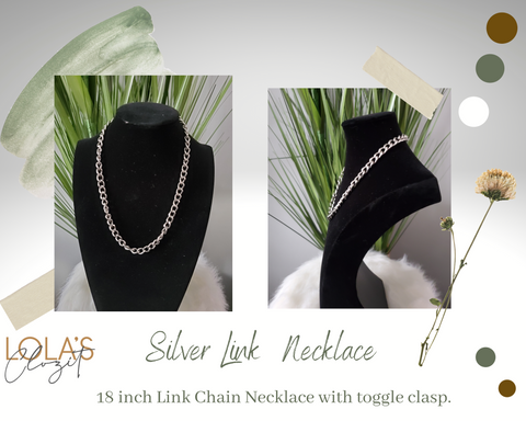 Silver Link Necklace