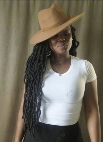 Wide Brim Panama Hat