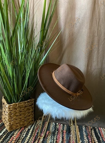 Wide Brim Panama Hat