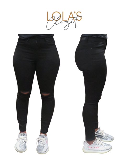 Black Ripped Jeans