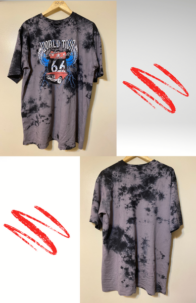 Tiedye Vintage Car T-Shirt