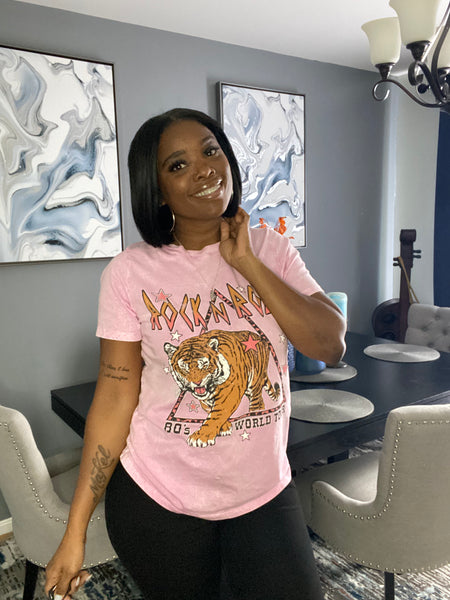 Wild Tiger Graphic Tee