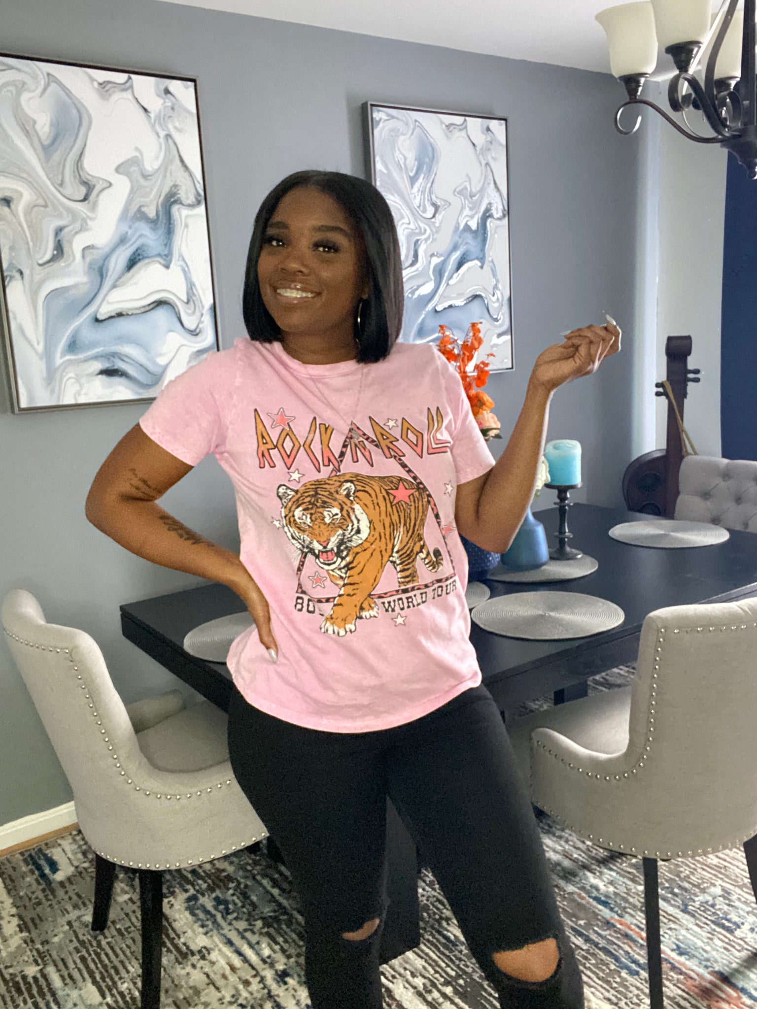Wild Tiger Graphic Tee