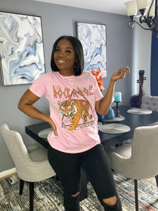 Wild Tiger Graphic Tee