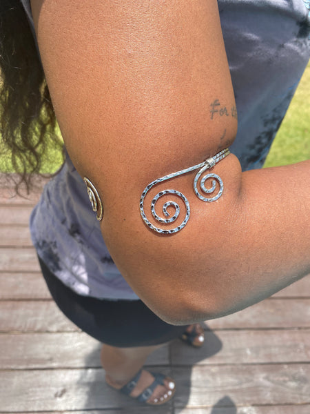 90s Coil Arm Bracelet