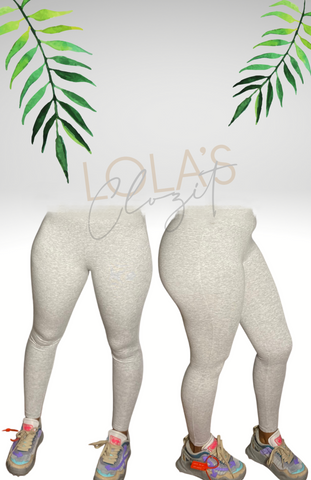 Cotton High Waist Leggings